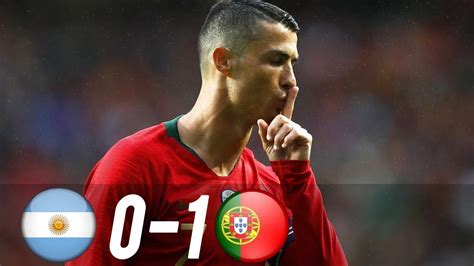 portugal vs argentina 1-0